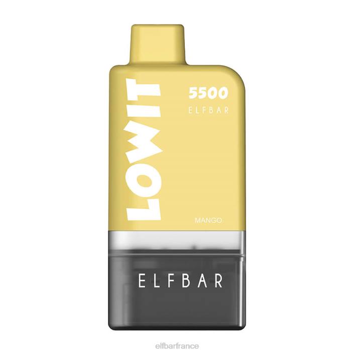 ELFBAR kit de dosettes préremplies lowit 5500 2%nic 2PRT133 mangue