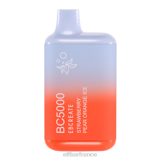 fraise poire orange glace bc5000 consommateur - 40mg - unique ELFBAR NX8V20